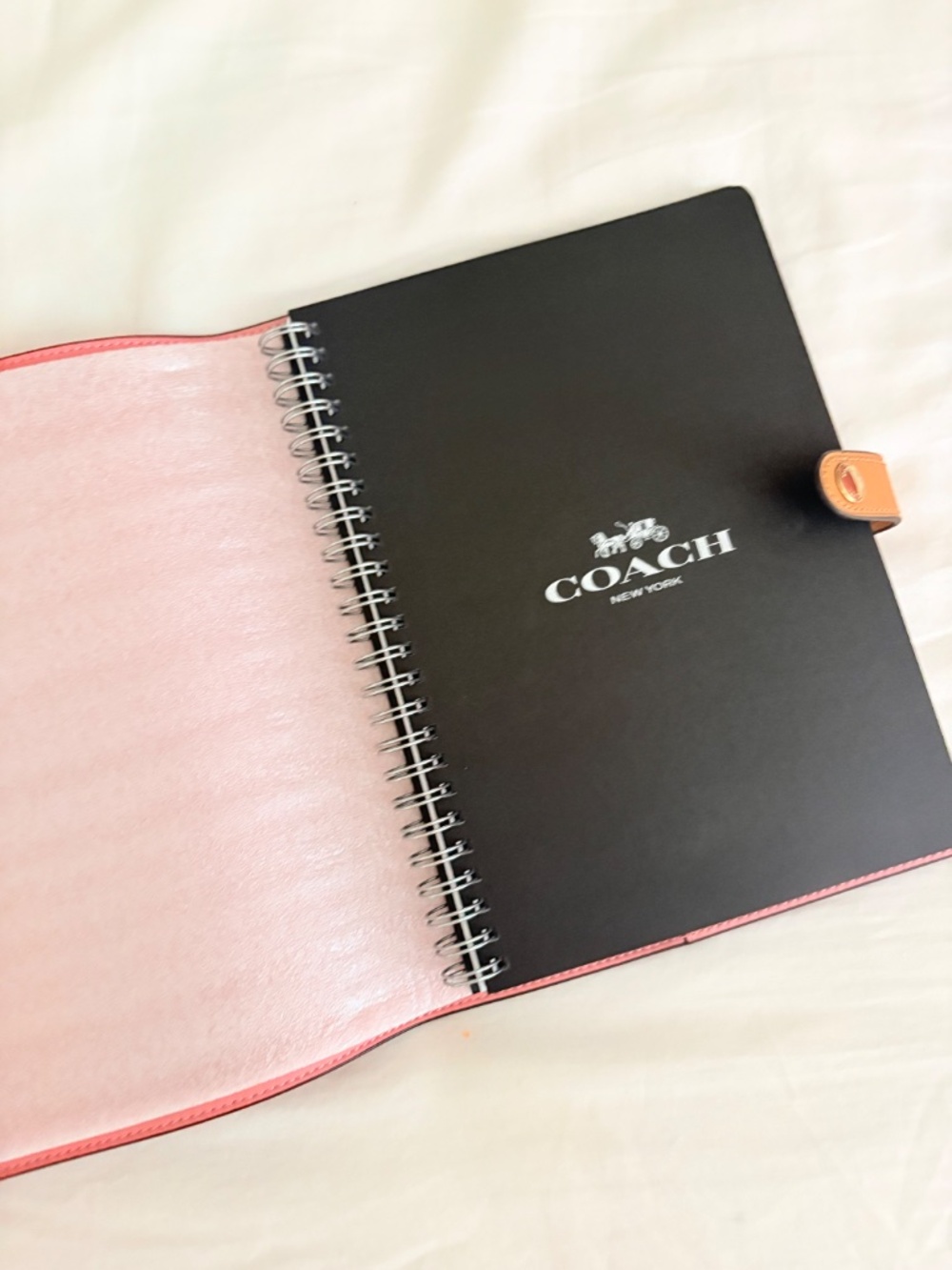Coach Powder Pink Notebook - Picture 4 of 6